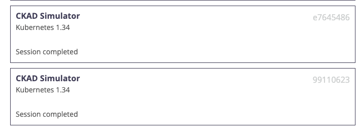시험을 예약하면 주는 모의시험 세션 killer.sh
